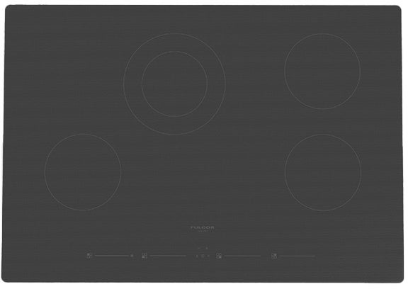 Fulgor Milano F7RT30B1 30 Inch 700 Series Touch Radiant Cooktop, 4 Zone: Glossy Black