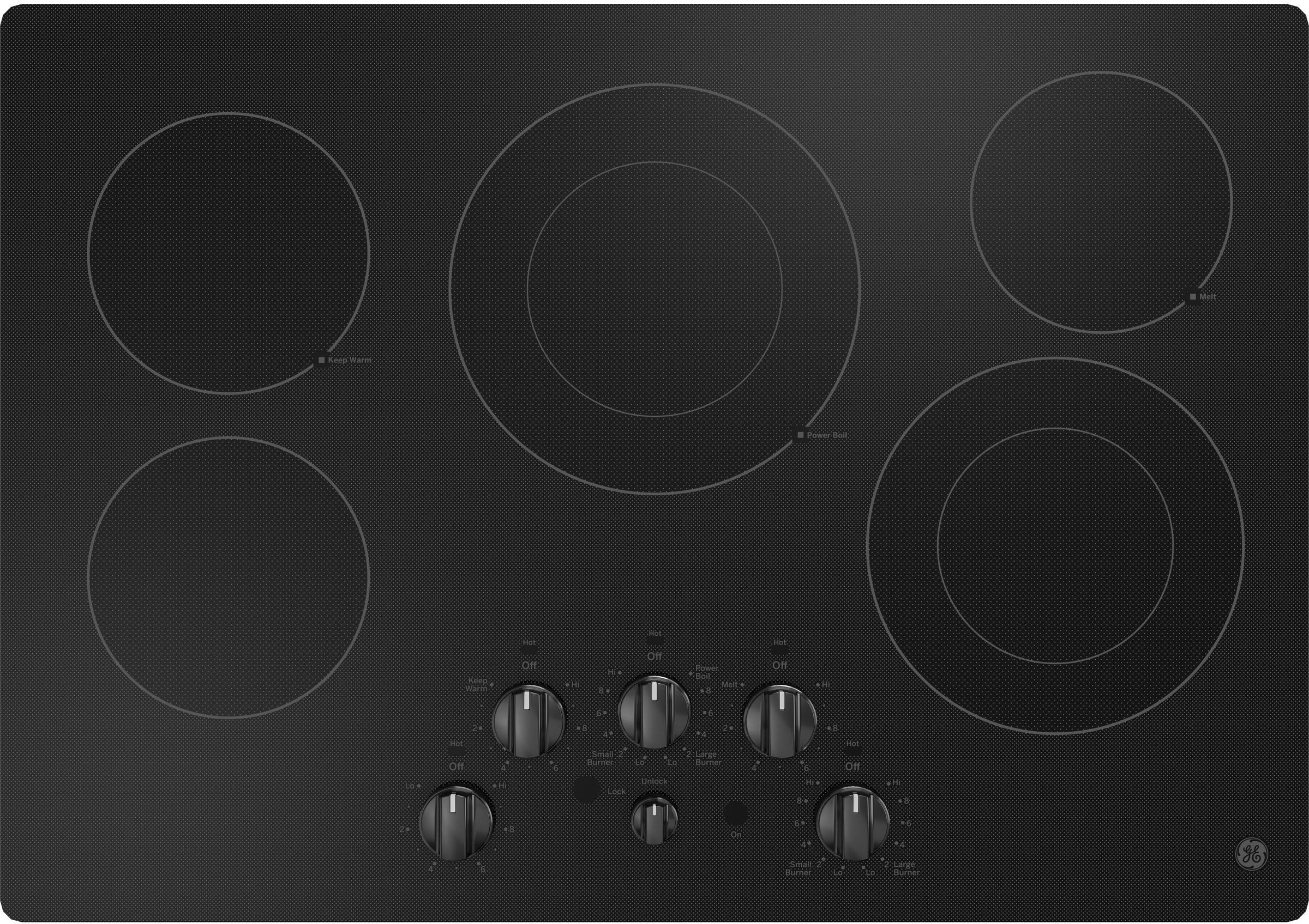 GE JEP5030DTBB 30 Inch Electric Smoothtop Cooktop