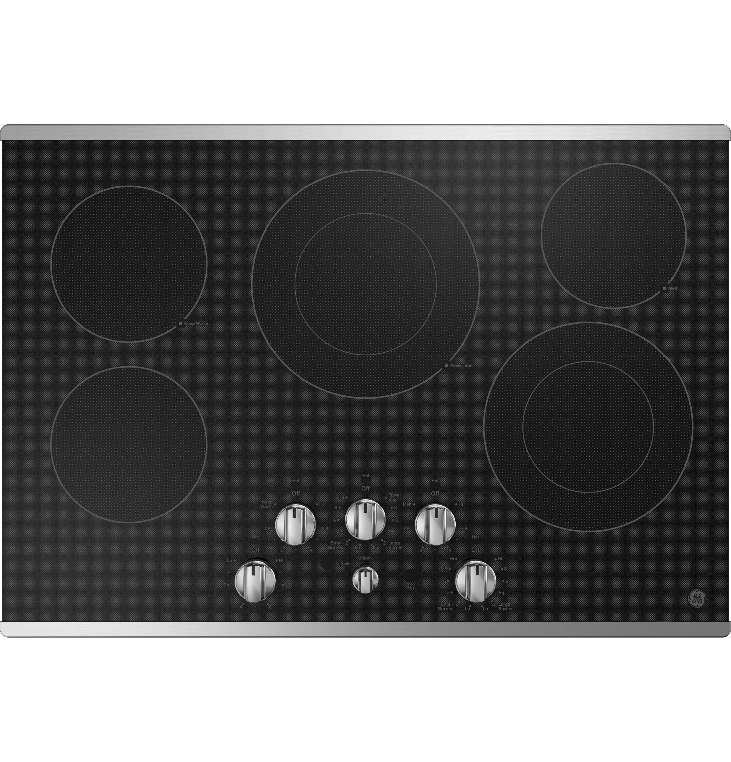GE JEP5030STSS 30 Inch Electric Smoothtop Cooktop