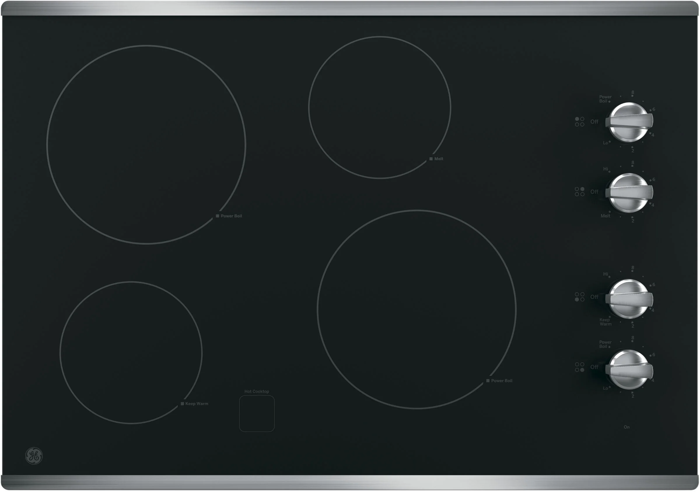 GE JP3030SJSS 30 Inch Electric Smoothtop Cooktop