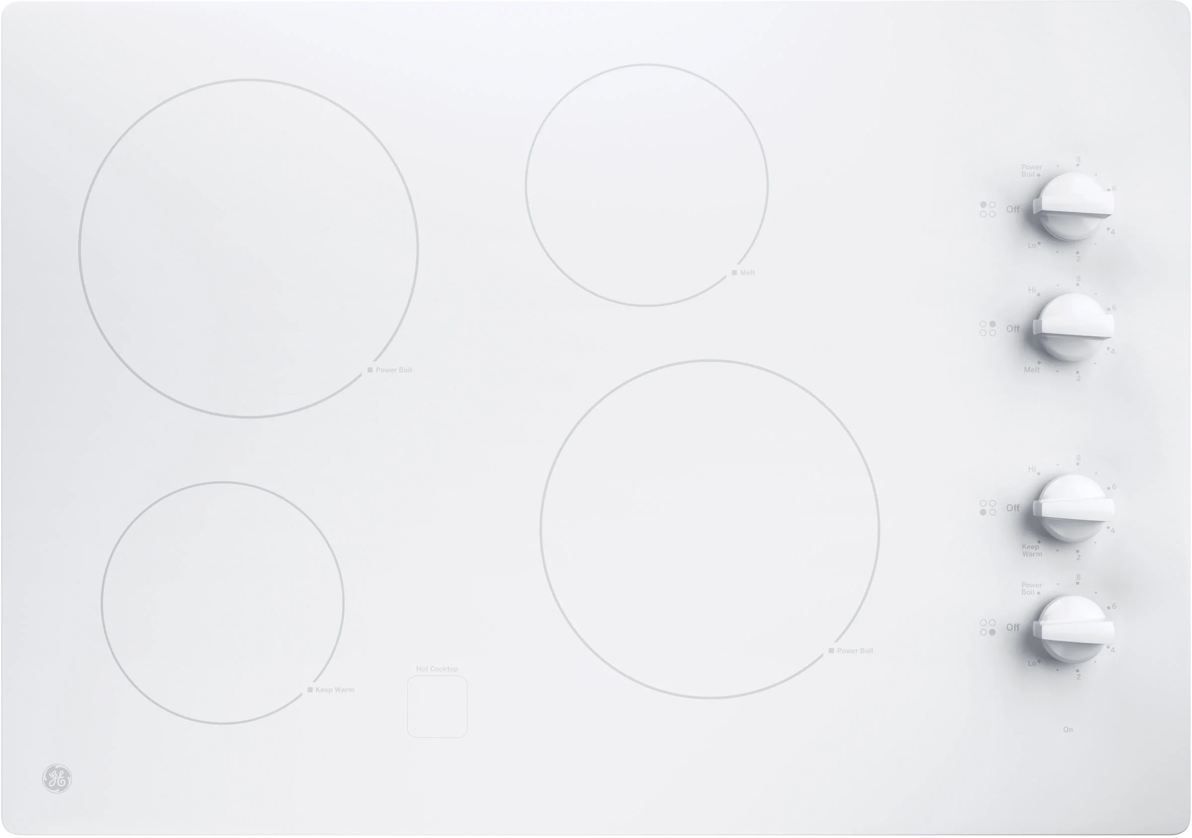 GE JP3030TJWW 30 Inch Electric Smoothtop Cooktop
