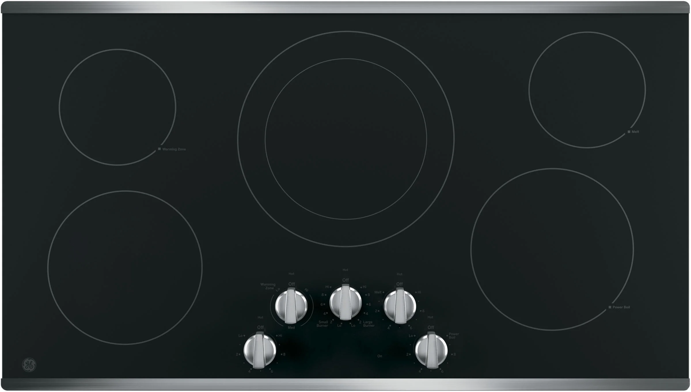 GE JP3036SLSS 36 Inch Electric Smoothtop Cooktop