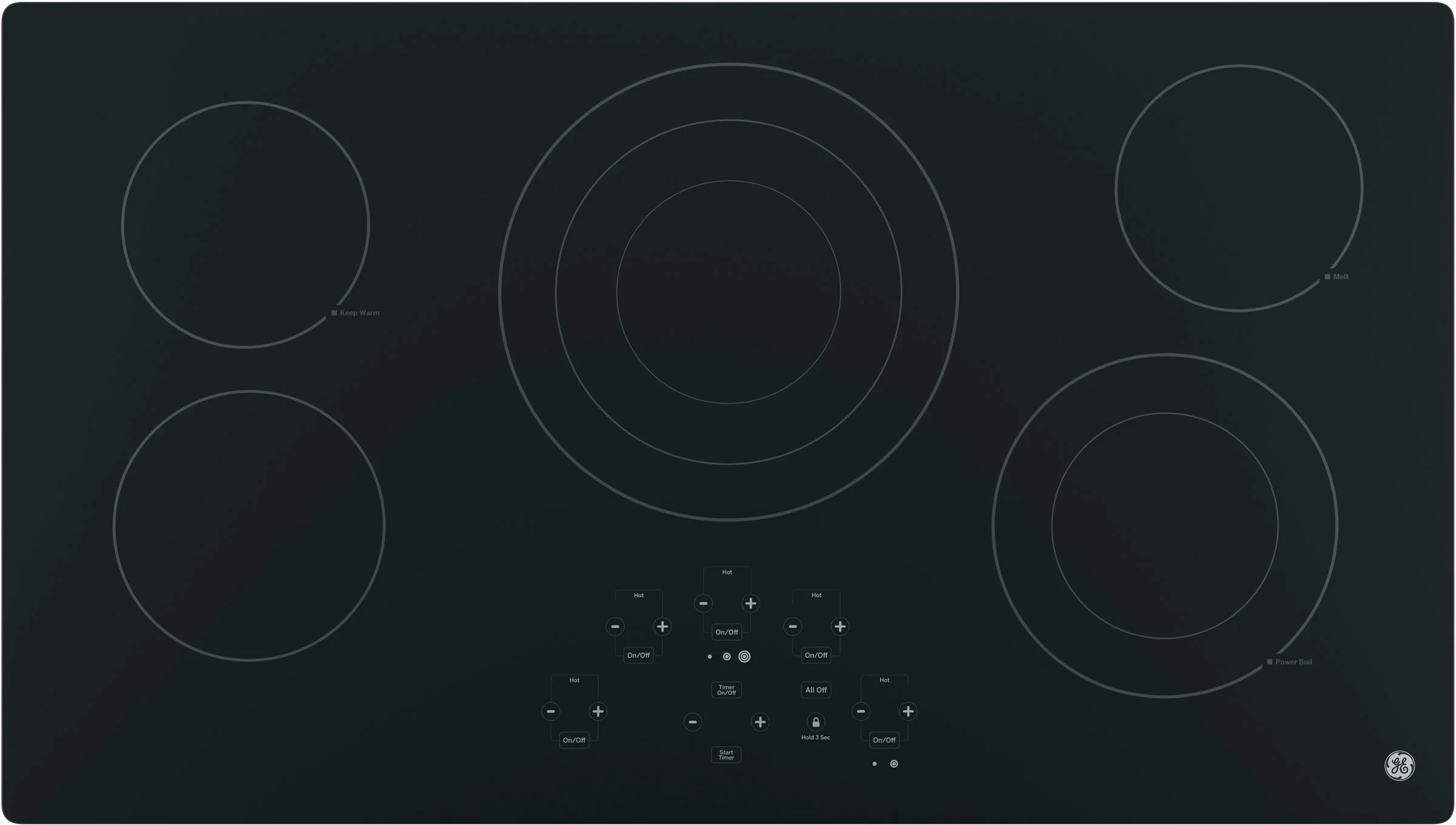 GE 36 Inch Electric Smoothtop Cooktop