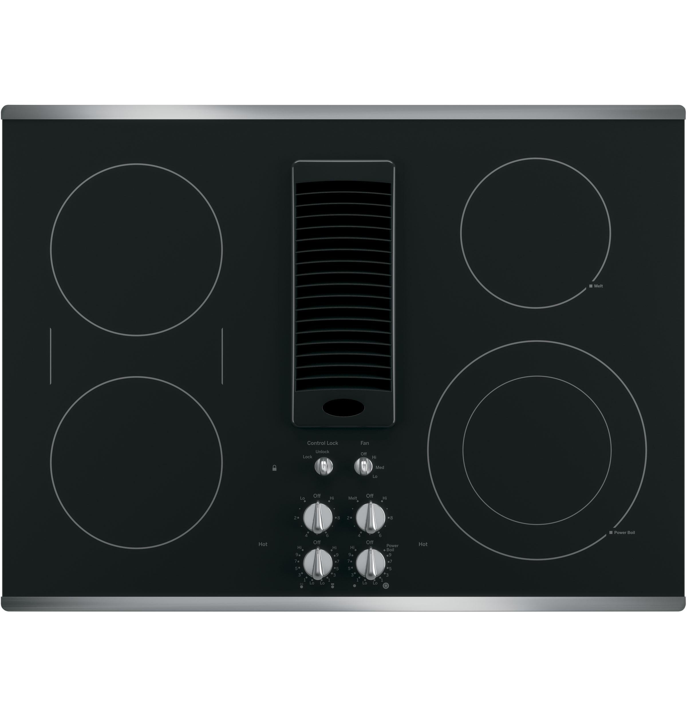 GE Profile PP9830SRSS 30 Inch Electric Smoothtop Cooktop