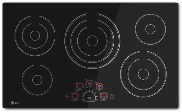 LG 36 Inch Electric Smoothtop Cooktop