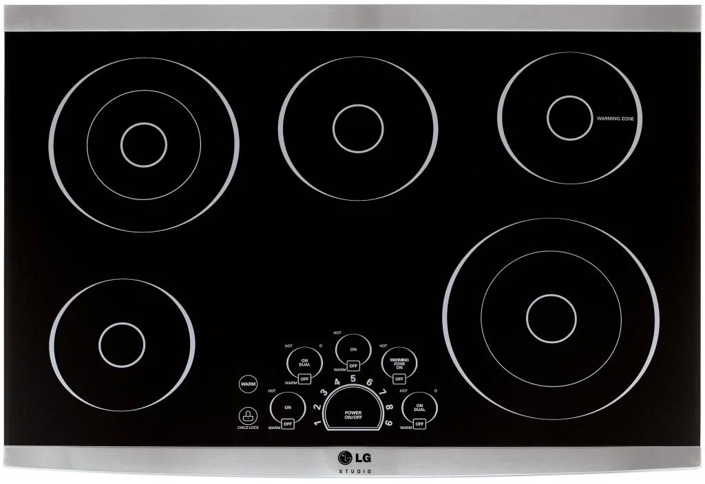 LG Studio Studio Series 30 Inch Electric Smoothtop Cooktop