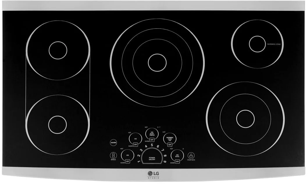 LG Studio LSCE365ST 36 Inch Electric Smoothtop Cooktop