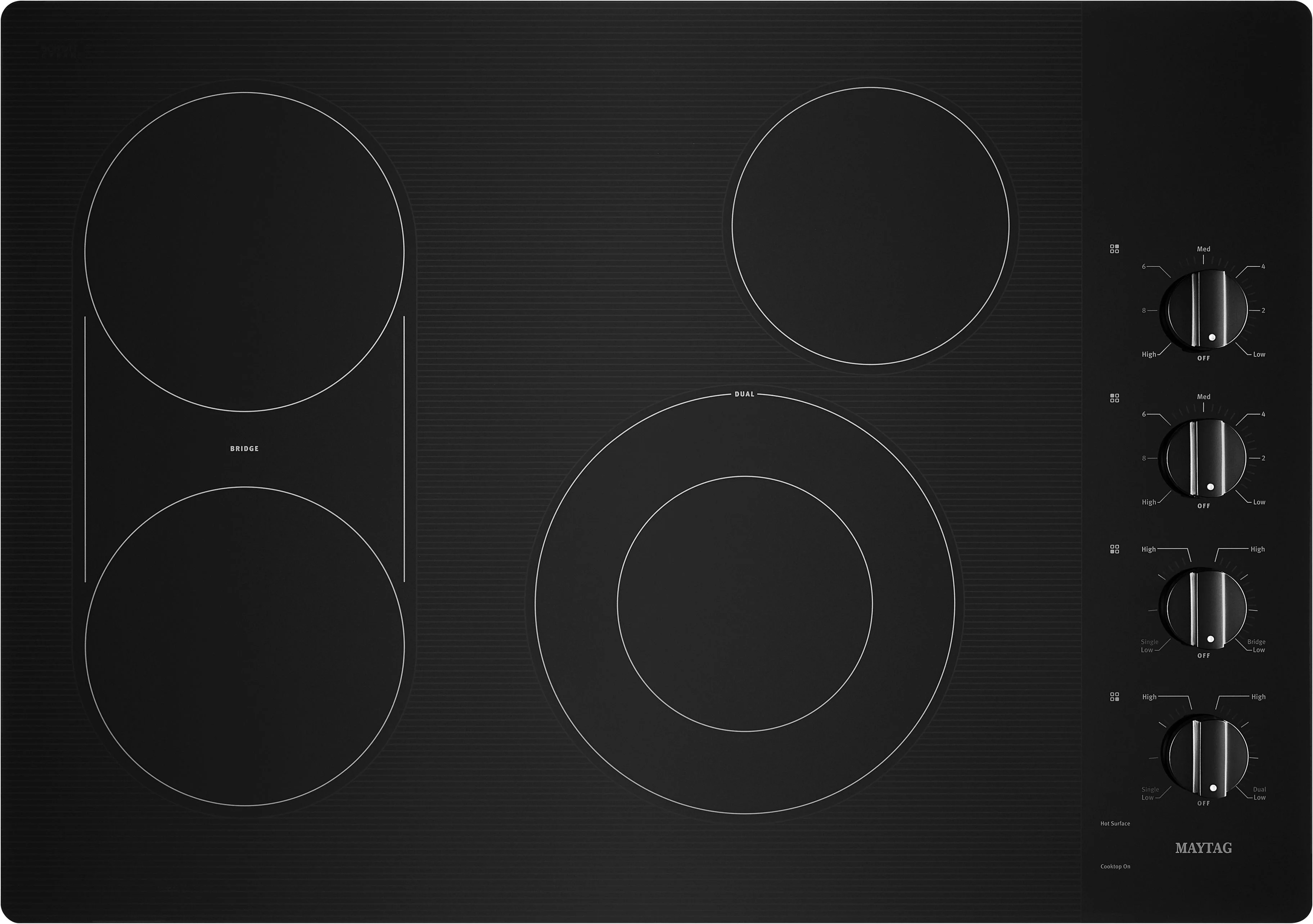 Maytag MEC8830HB 30 Inch Electric Smoothtop Cooktop