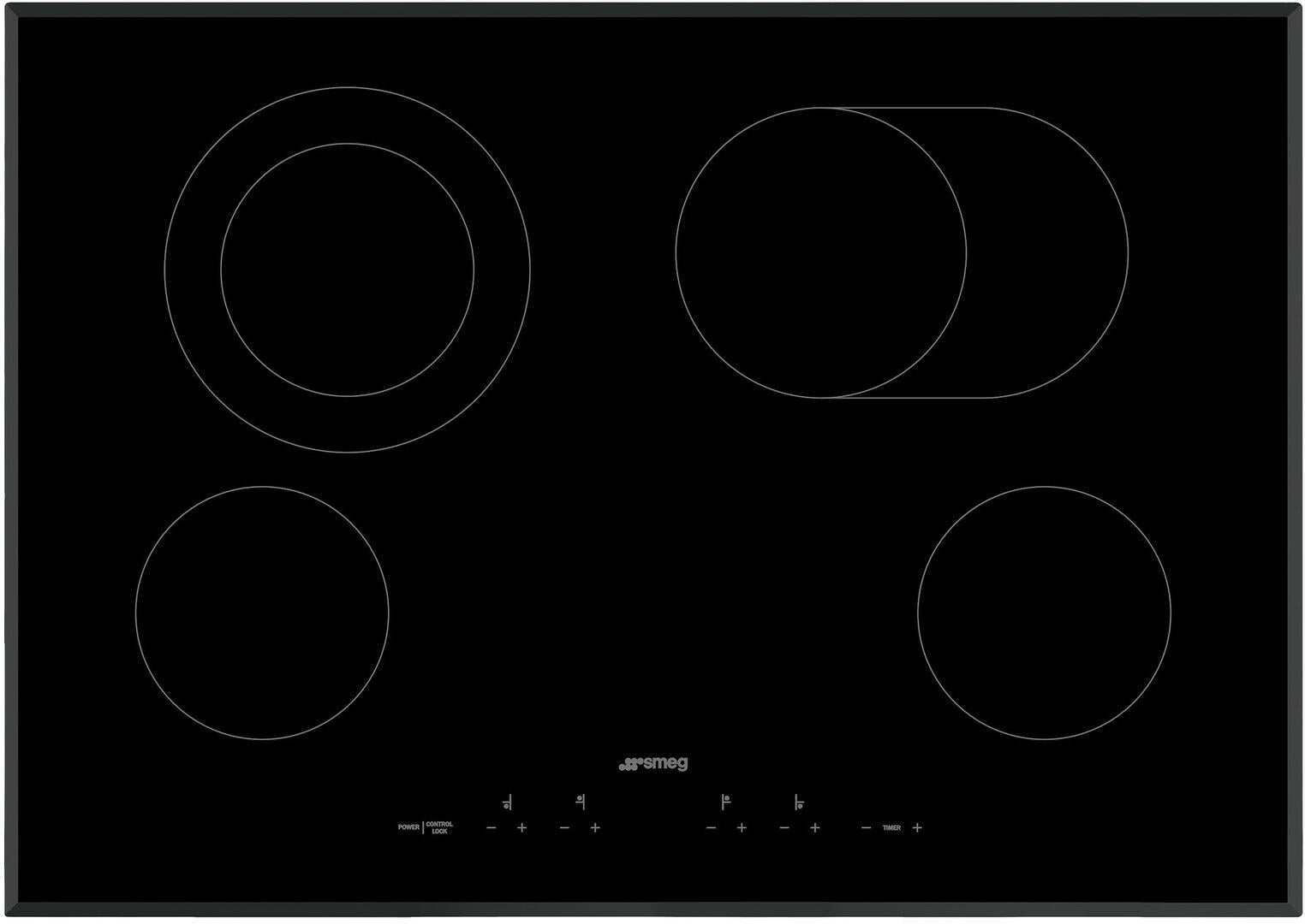 Smeg SEU304EMTB 30 Inch Electric Smoothtop Cooktop
