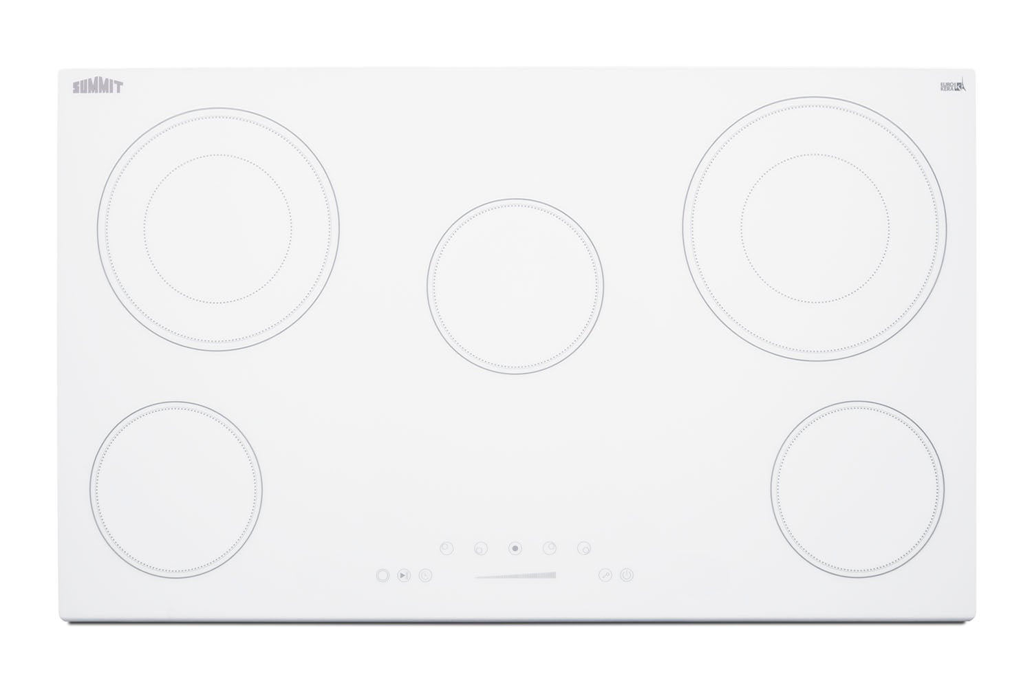 Summit CR5B36TXW  36 Inch Electric Smoothtop Cooktop