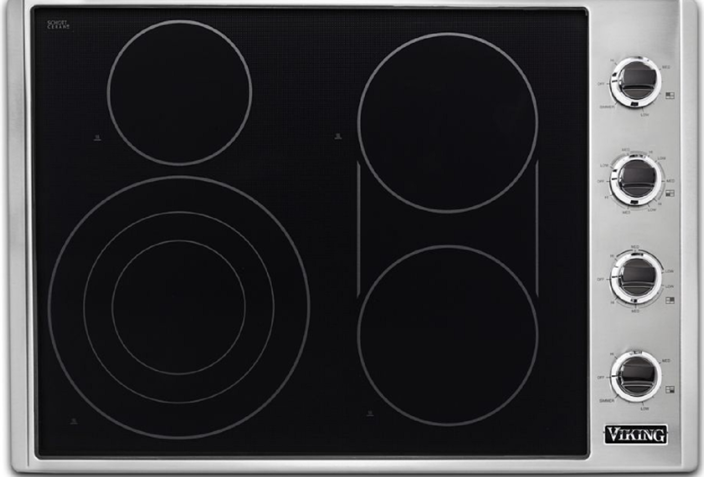 Viking VECU53014BSB 5 Series 30 Inch Electric Smoothtop Cooktop