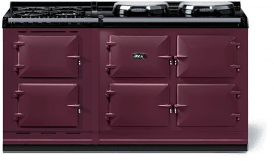 AGA AER7563GAUB Classic Cast Iron Series 63 Inch Dual Fuel Freestanding Range