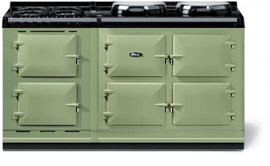 AGA AER7563GOLI Classic Cast Iron Series 63 Inch Dual Fuel Freestanding Range