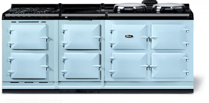 AGA AER7783WGDEB Classic Cast Iron Series 83 Inch Dual Fuel Freestanding Range