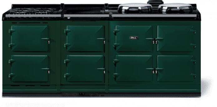 AGA AER7783WGLPBRG Classic Cast Iron Series 83 Inch Dual Fuel Freestanding Range