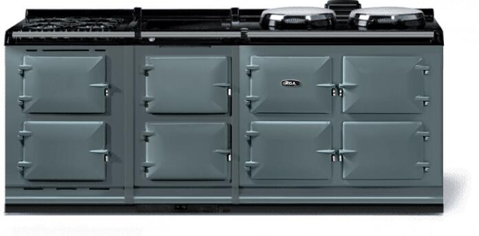 AGA AER7783WGSLT Classic Cast Iron Series 83 Inch Dual Fuel Freestanding Range