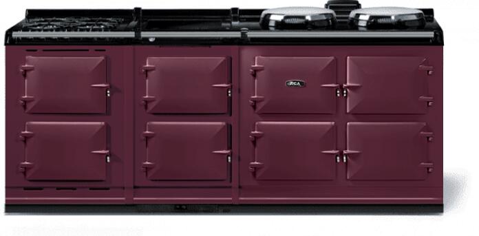 AGA AR7783WGLPAUB Classic Cast Iron Series 83 Inch Dual Fuel Freestanding Range