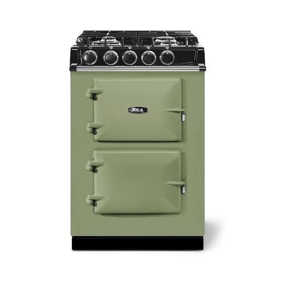 AGA ATC2DFOLI City24 Cast Iron Series 24 Inch Dual Fuel Freestanding Range