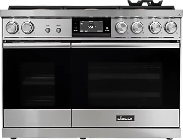 Dacor DOP48C86DLS Contemporary Series 48 Inch Dual Fuel Freestanding Range