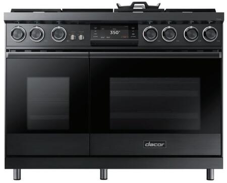 Dacor DOP48C96DLM Contemporary Series 48 Inch Dual Fuel Freestanding Range
