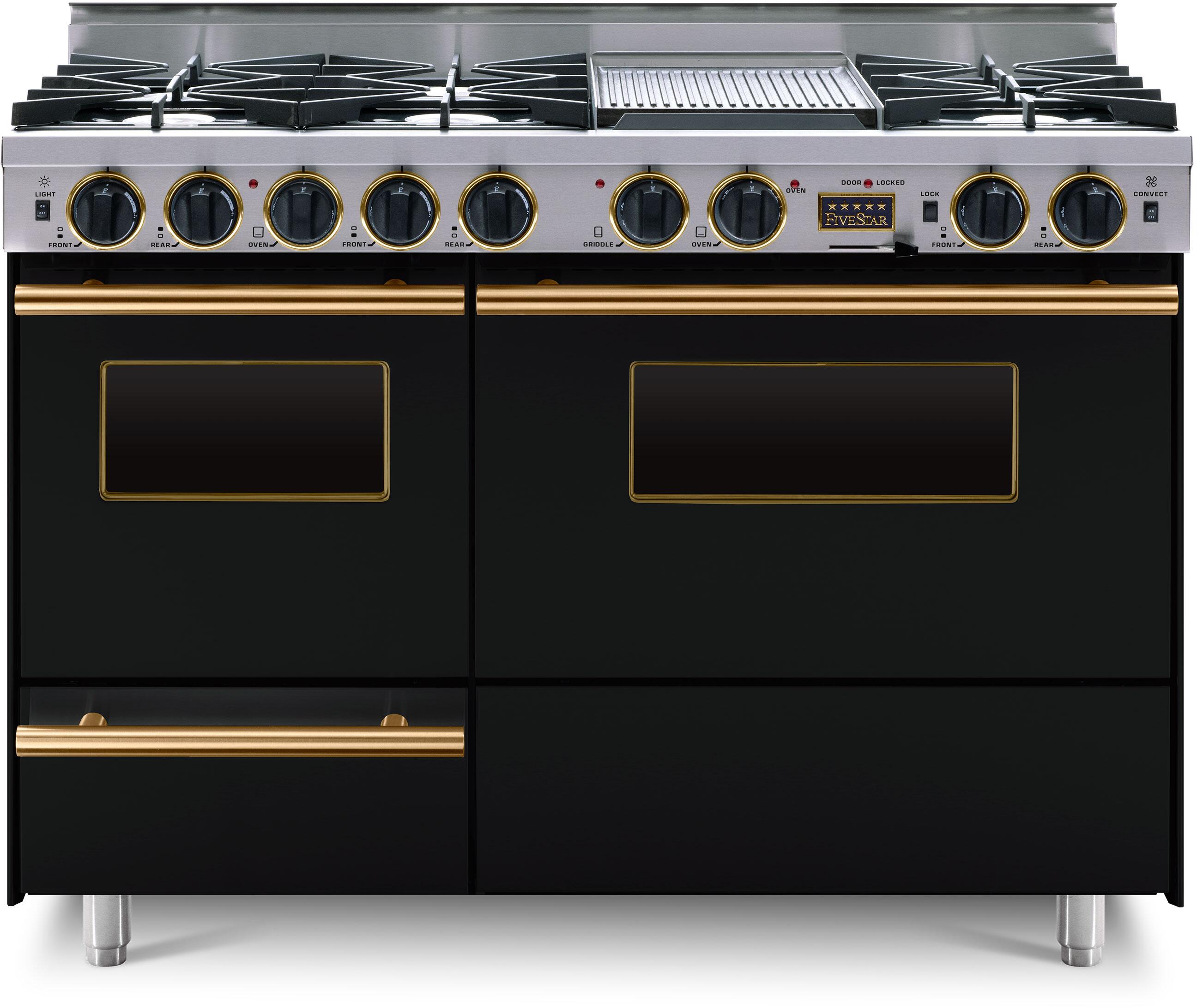 FiveStar TPN5267SW 48 Inch Dual Fuel Freestanding Range