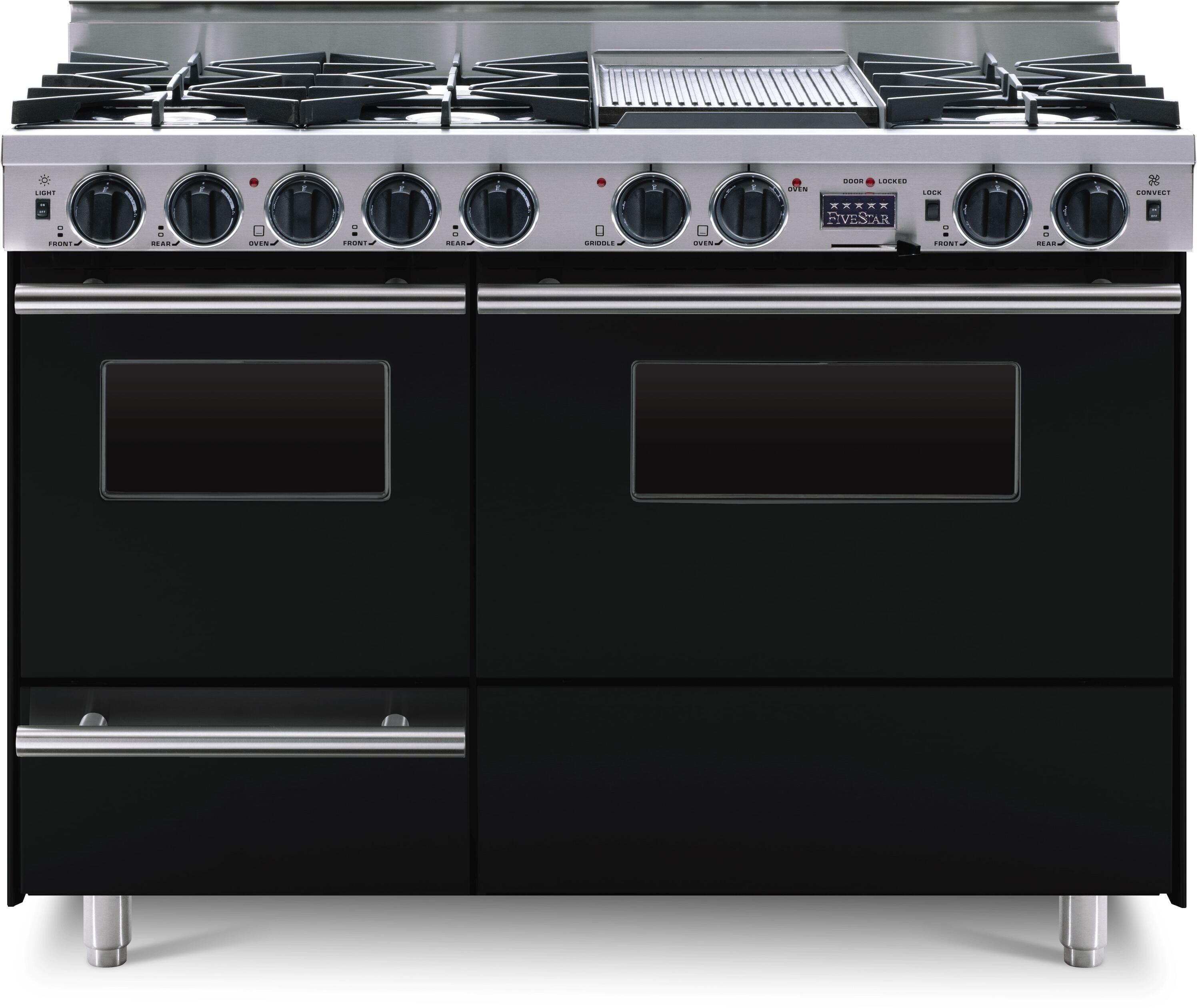 FiveStar TPN5267W 48 Inch Dual Fuel Freestanding Range