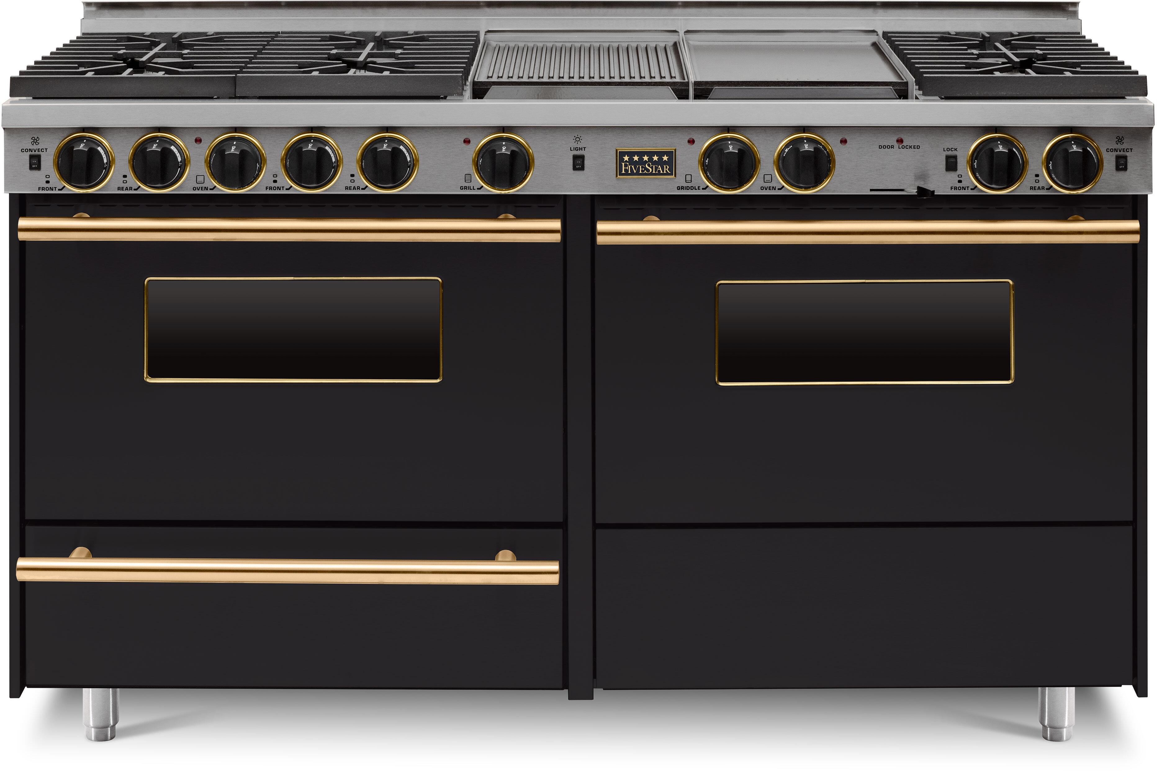 FiveStar TPN6397SW 60 Inch Dual Fuel Freestanding Range