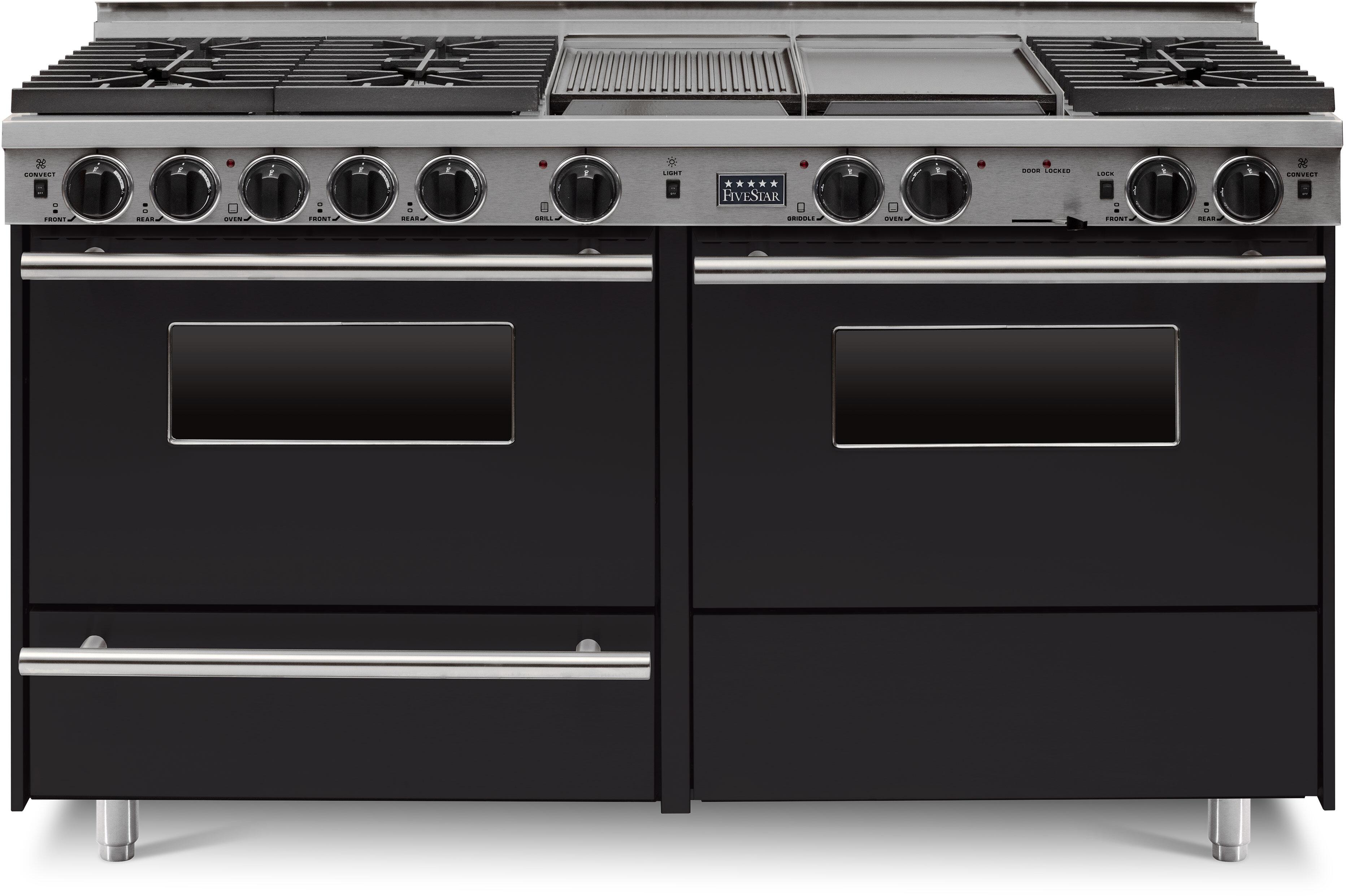 FiveStar TPN6397W 60 Inch Dual Fuel Freestanding Range
