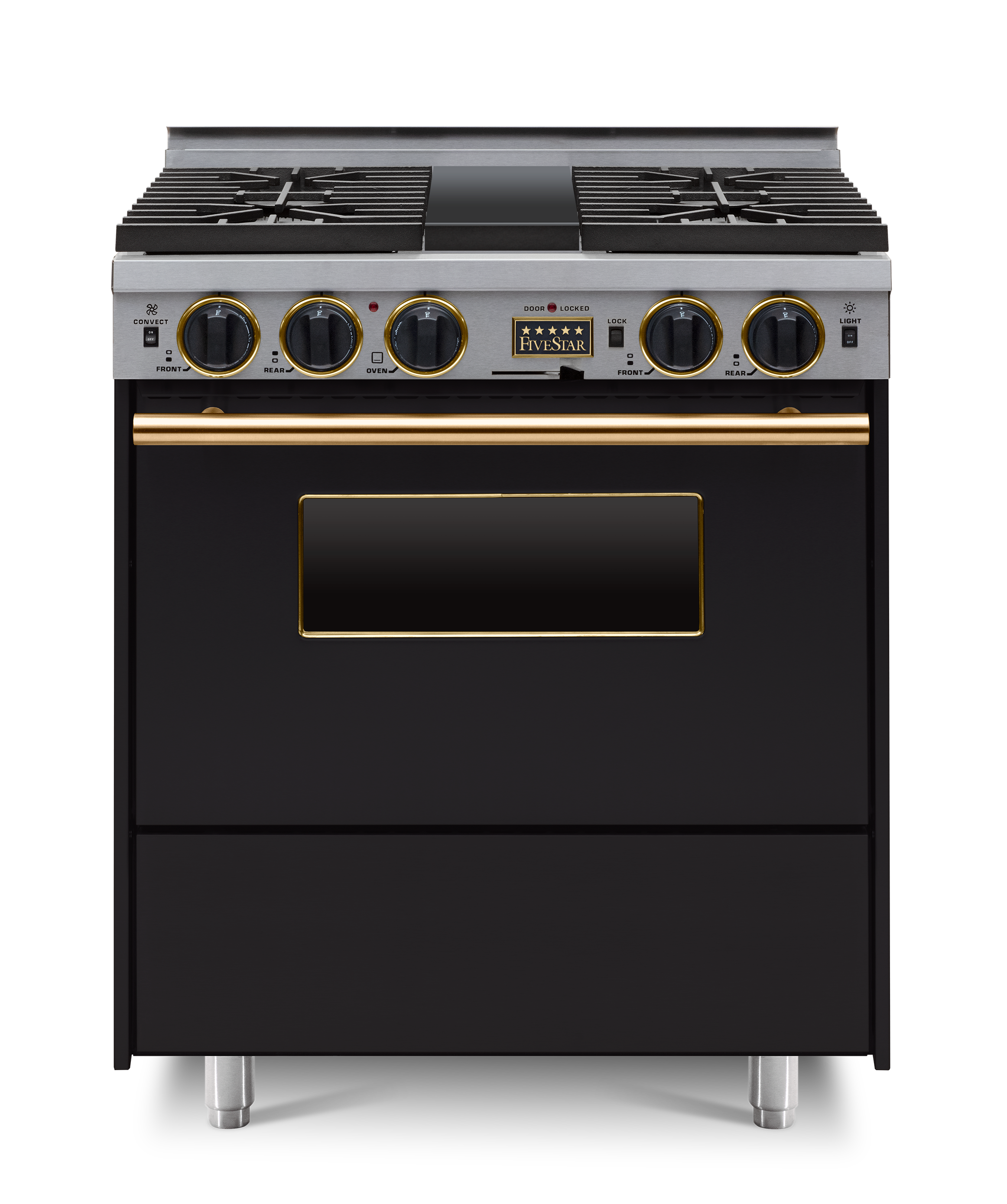 FiveStar TTN289SW 30 Inch Dual Fuel Freestanding Range
