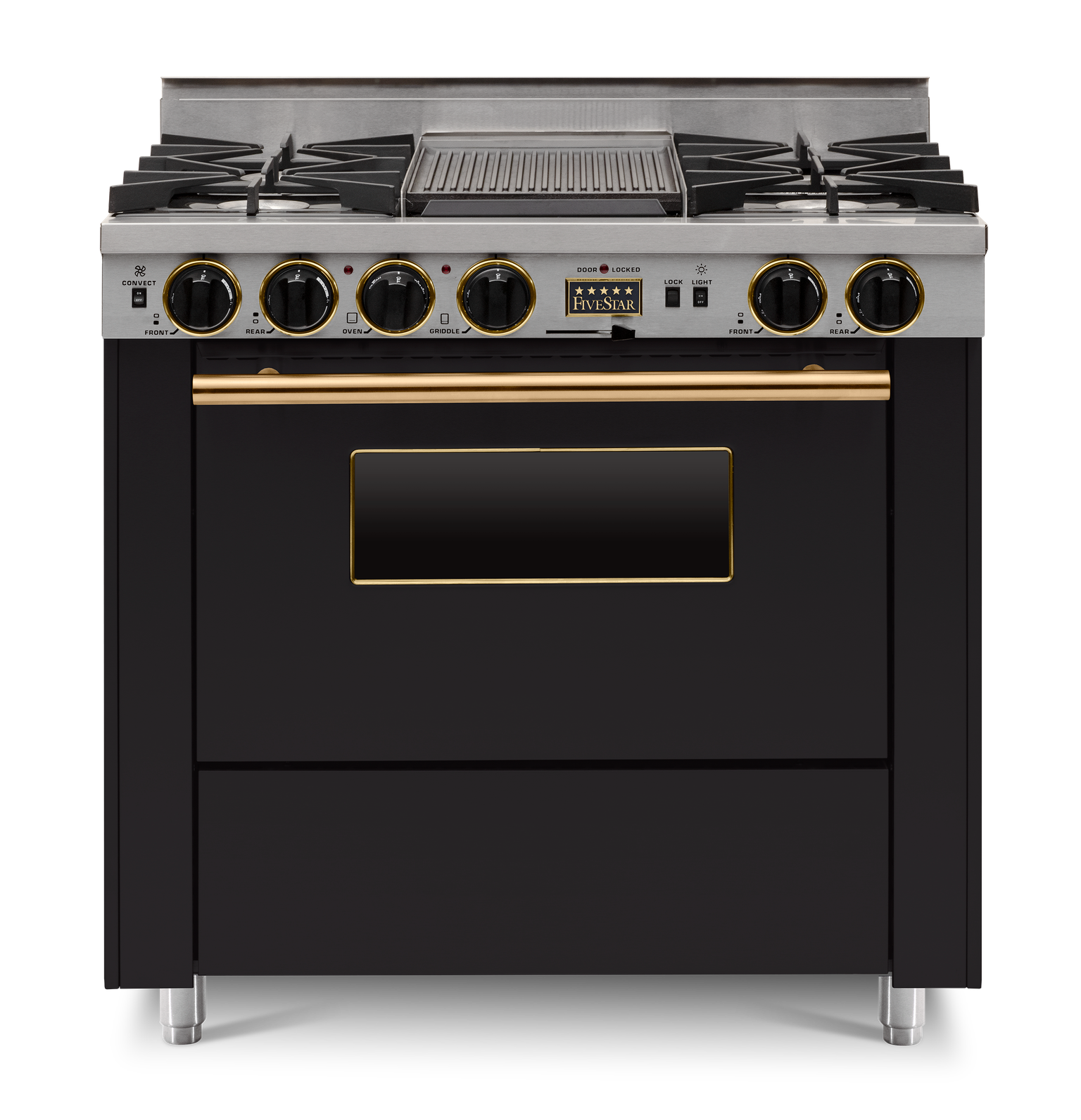 FiveStar TTN3267SW 36 Inch varies Dual Fuel Freestanding Range, in varies