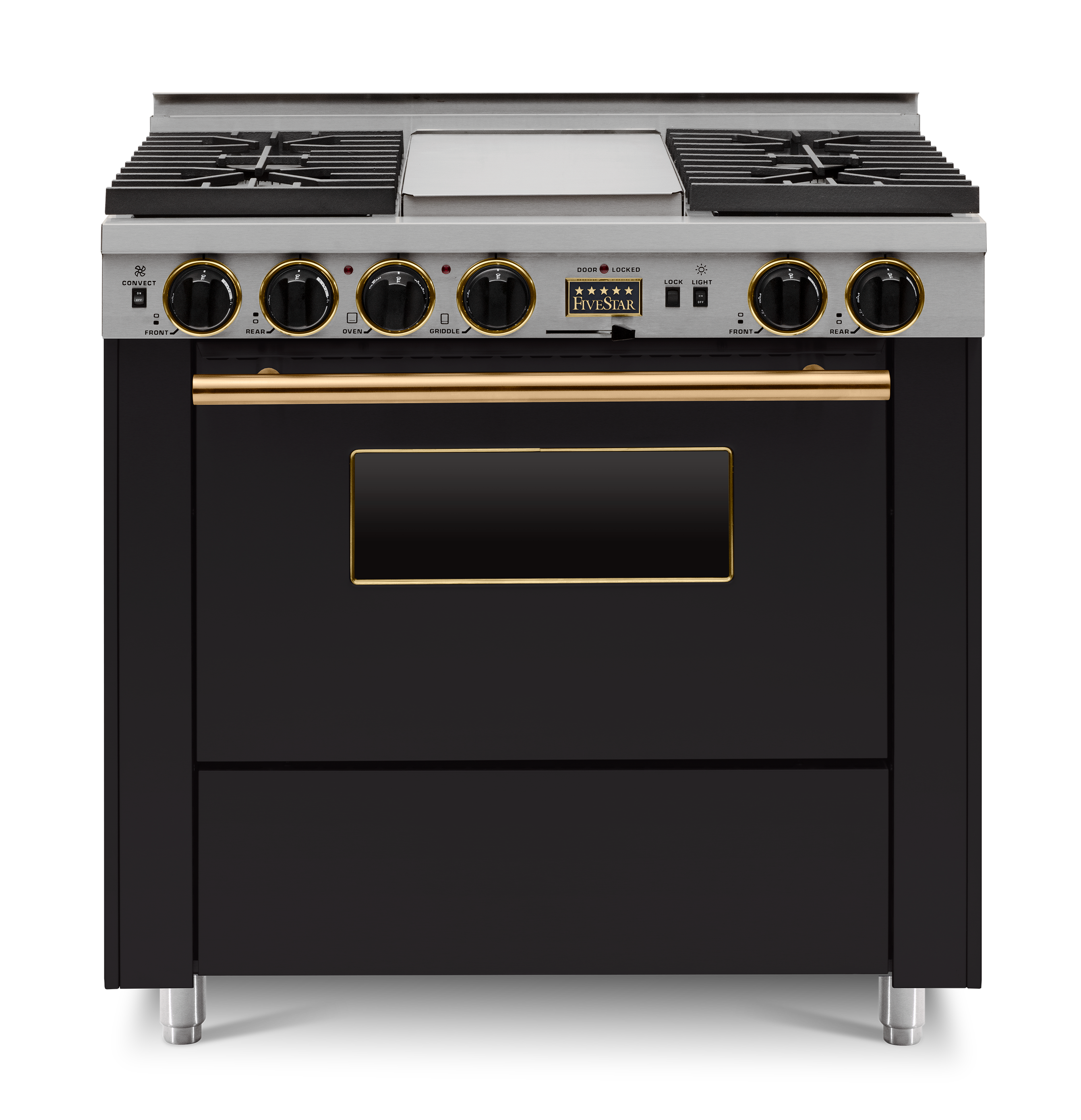 FiveStar TTN3397SW 36 Inch Dual Fuel Freestanding Range