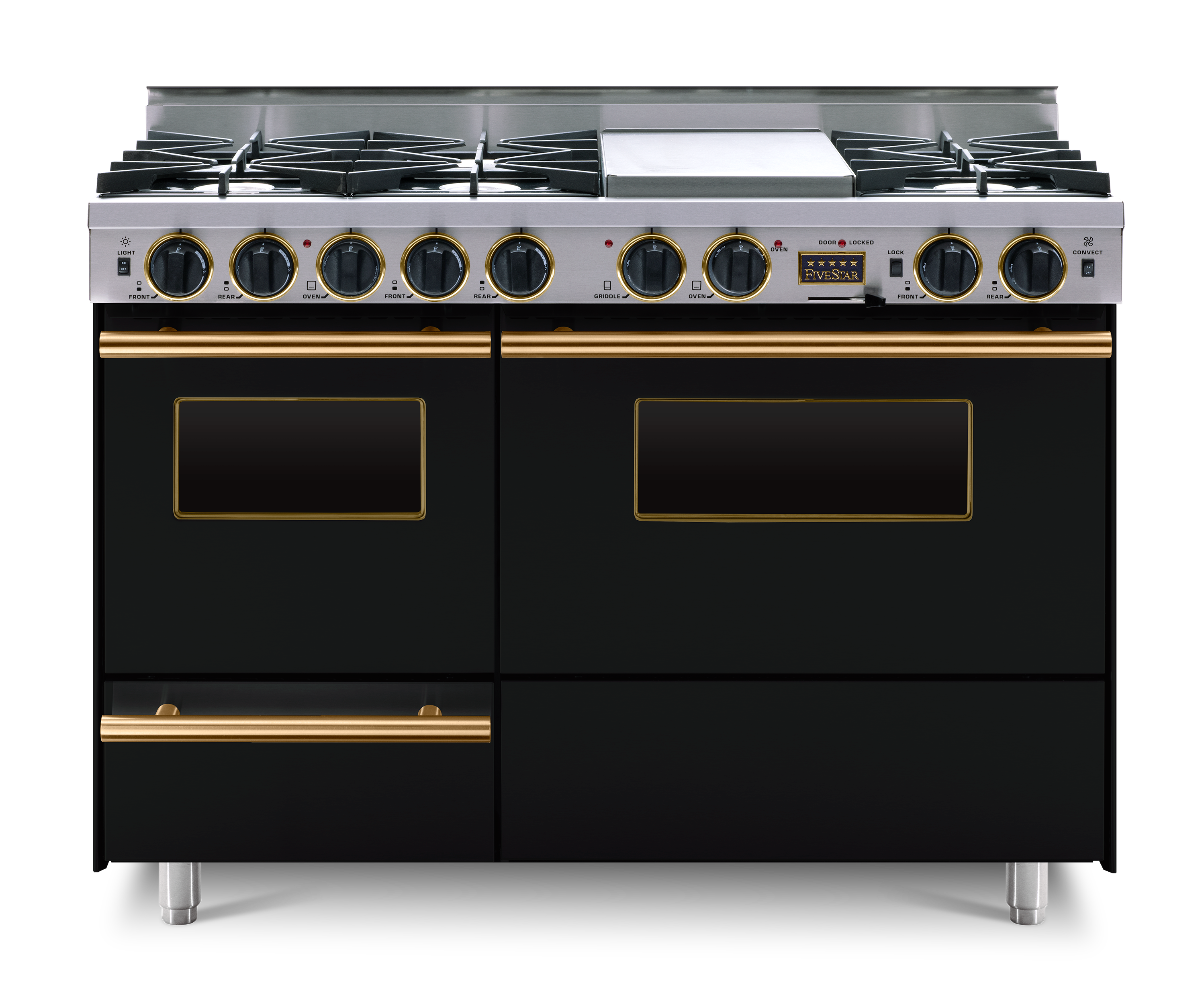 FiveStar TTN5267SW 48 Inch Dual Fuel Freestanding Range