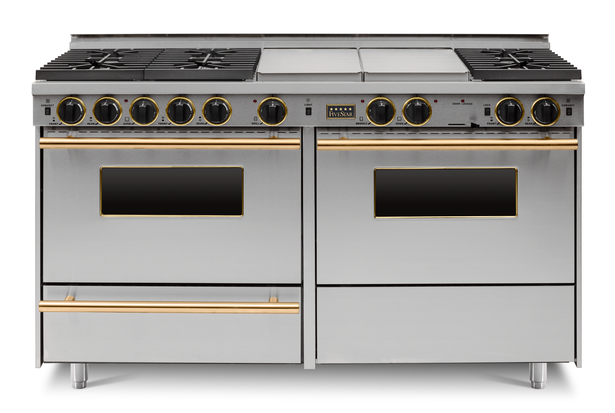 FiveStar TTN6397BSW 60 Inch Dual Fuel Freestanding Range
