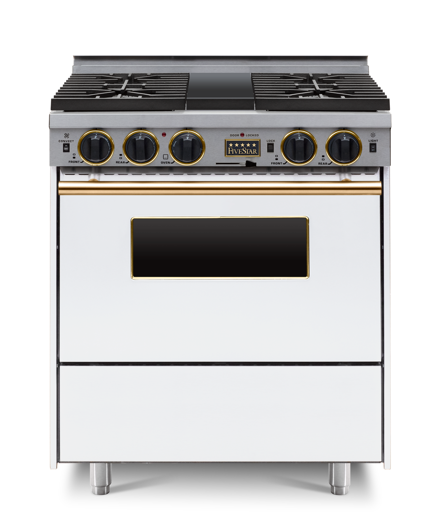 FiveStar WTN289SW 30 Inch Dual Fuel Freestanding Range