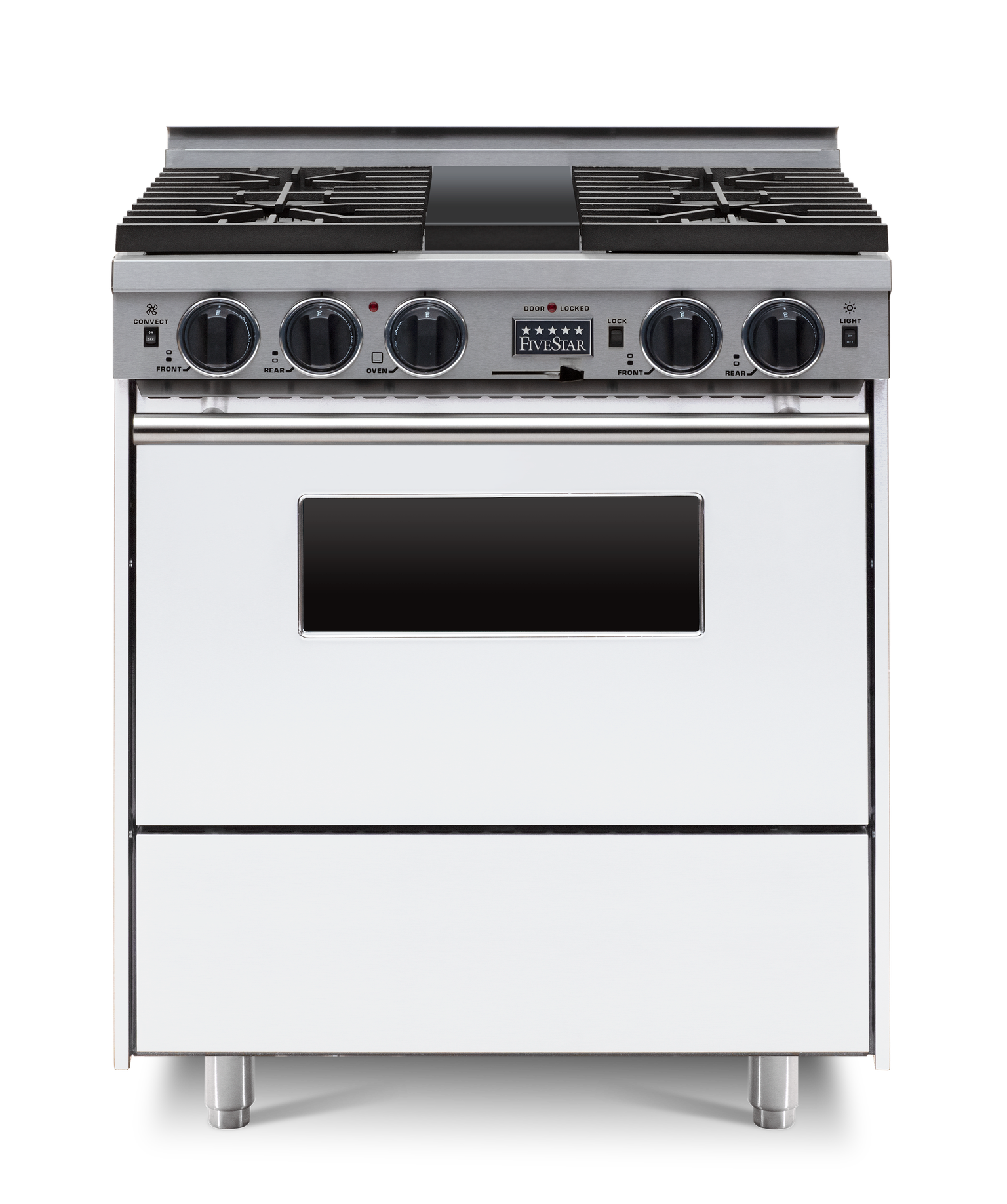 FiveStar WTN289W 30 Inch Dual Fuel Freestanding Range