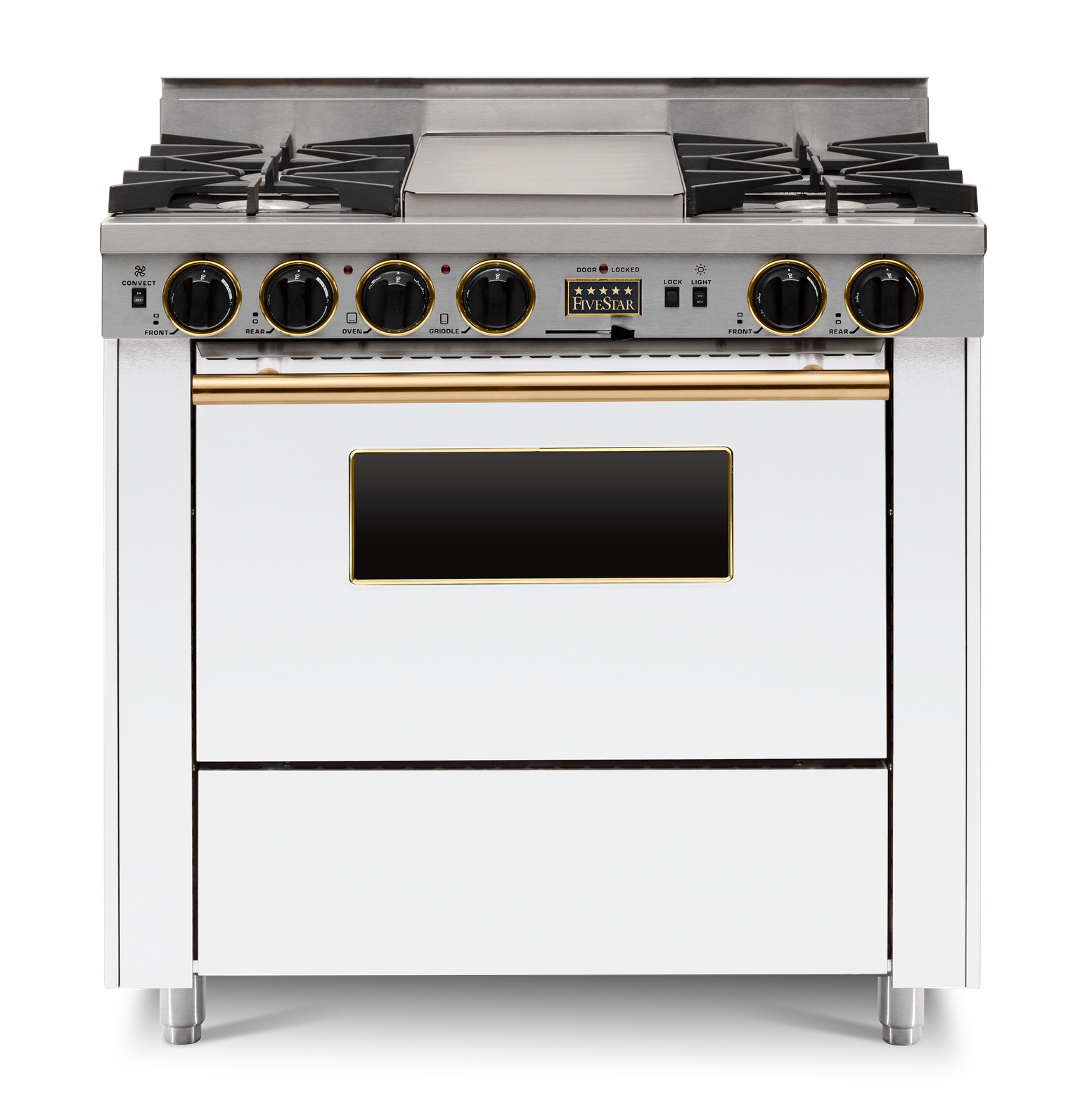 FiveStar WTN3267SW 36 Inch varies Dual Fuel Freestanding Range, in varies