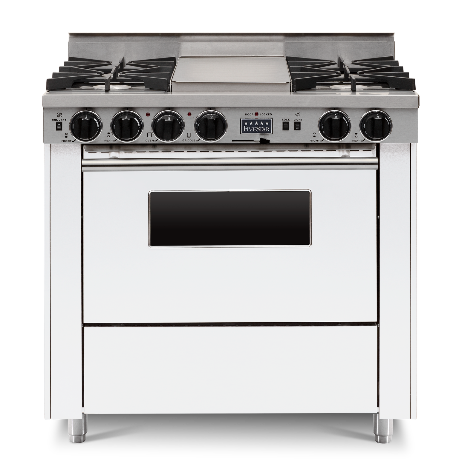 FiveStar WTN3267W 36 Inch varies Dual Fuel Freestanding Range, in varies