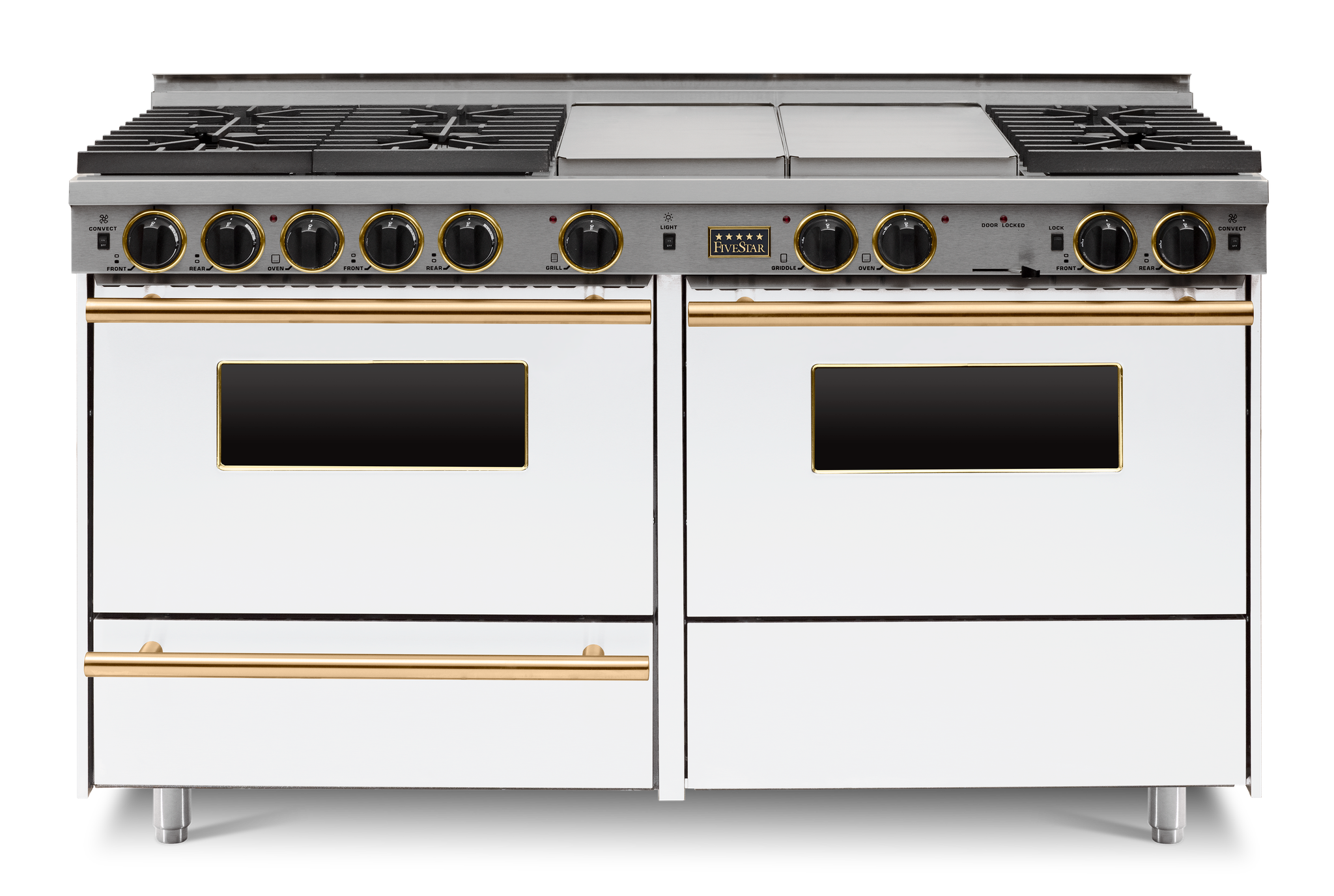 FiveStar WTN6397SW 60 Inch Dual Fuel Freestanding Range