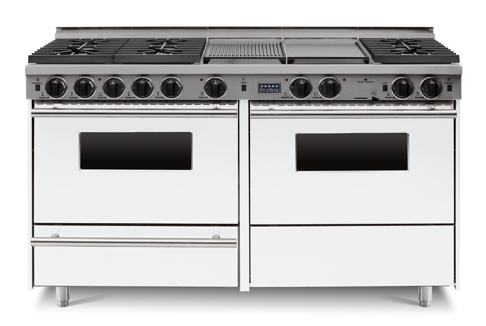 FiveStar WTN6397W 60 Inch Dual Fuel Freestanding Range