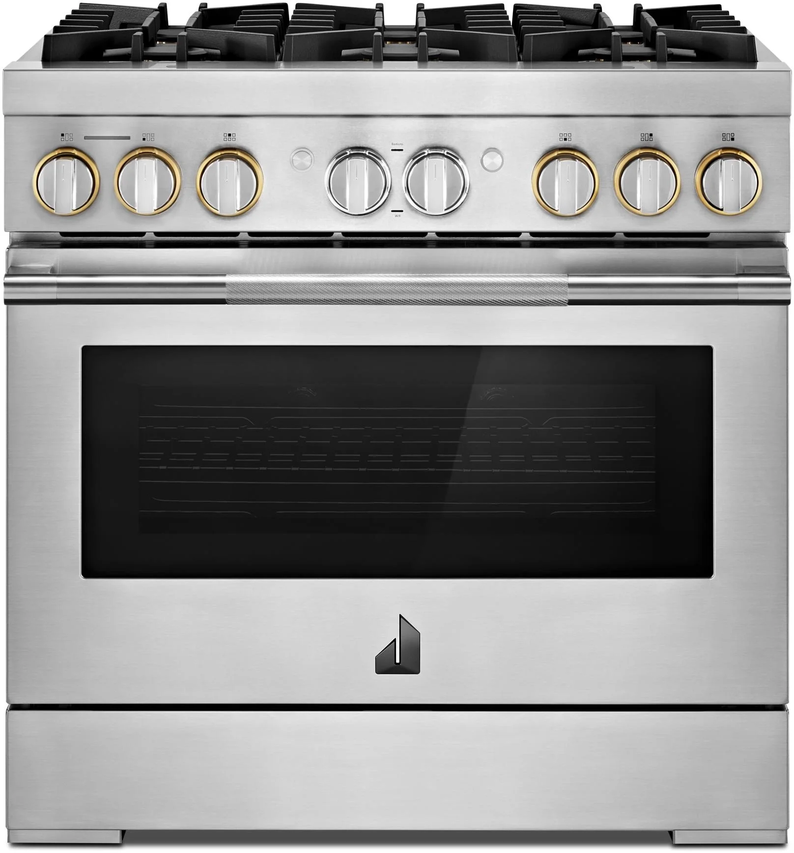 Jenn Air Jenn-Air JDRP436HL RISE Series 36 Inch Stainless Steel Dual Fuel Convection Free