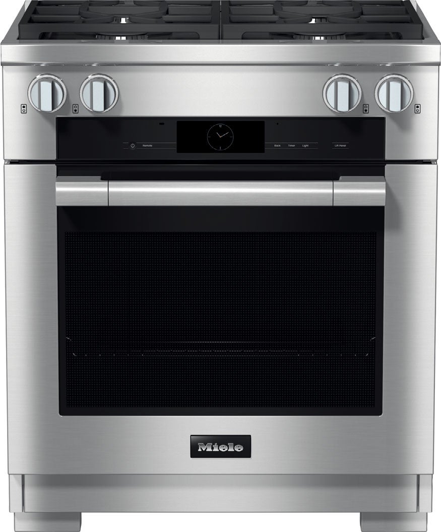 Miele HR19243G G7000 Series 30 Inch Dual Fuel Freestanding Range