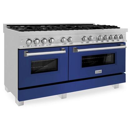 Z Line ZLINE RASBM60 60 Inch Dual Fuel Freestanding Range