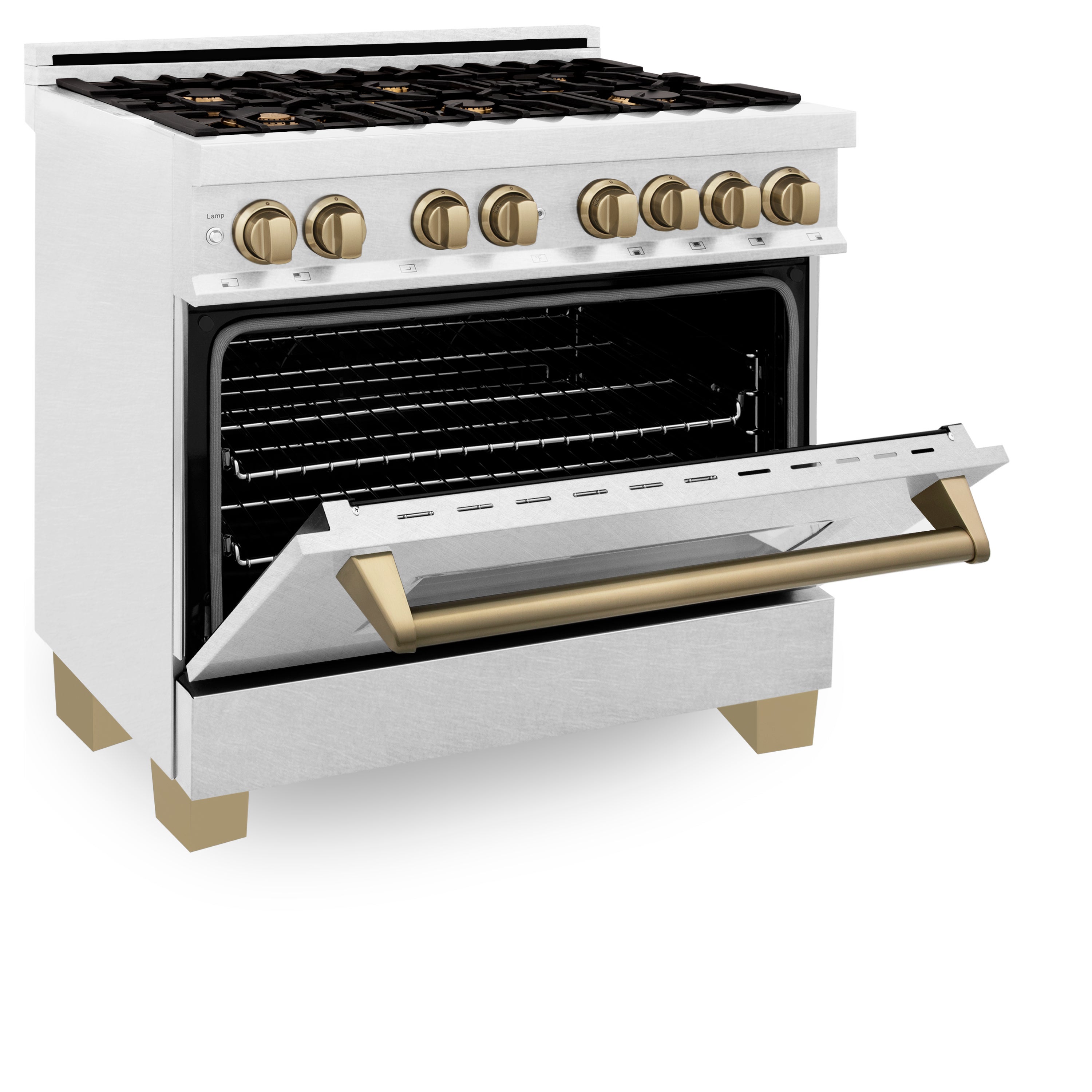 Z Line ZLINE RASZSN36G Autograph Edition Series 36 Inch Natural Gas, Dual Fuel Freestan