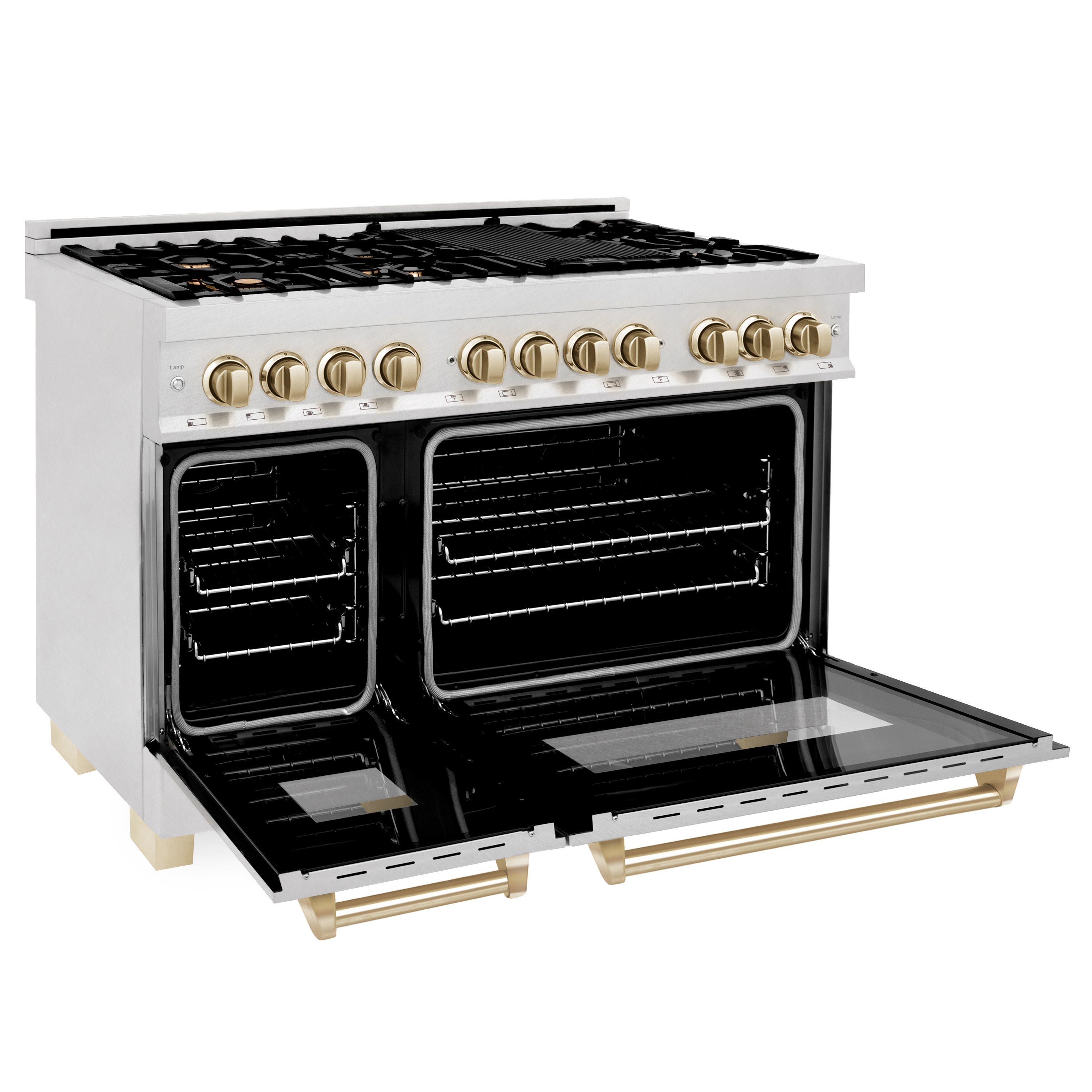 Z Line ZLINE RASZSN48CB Autograph Edition Series 48 Inch Natural Gas, Dual Fuel Double