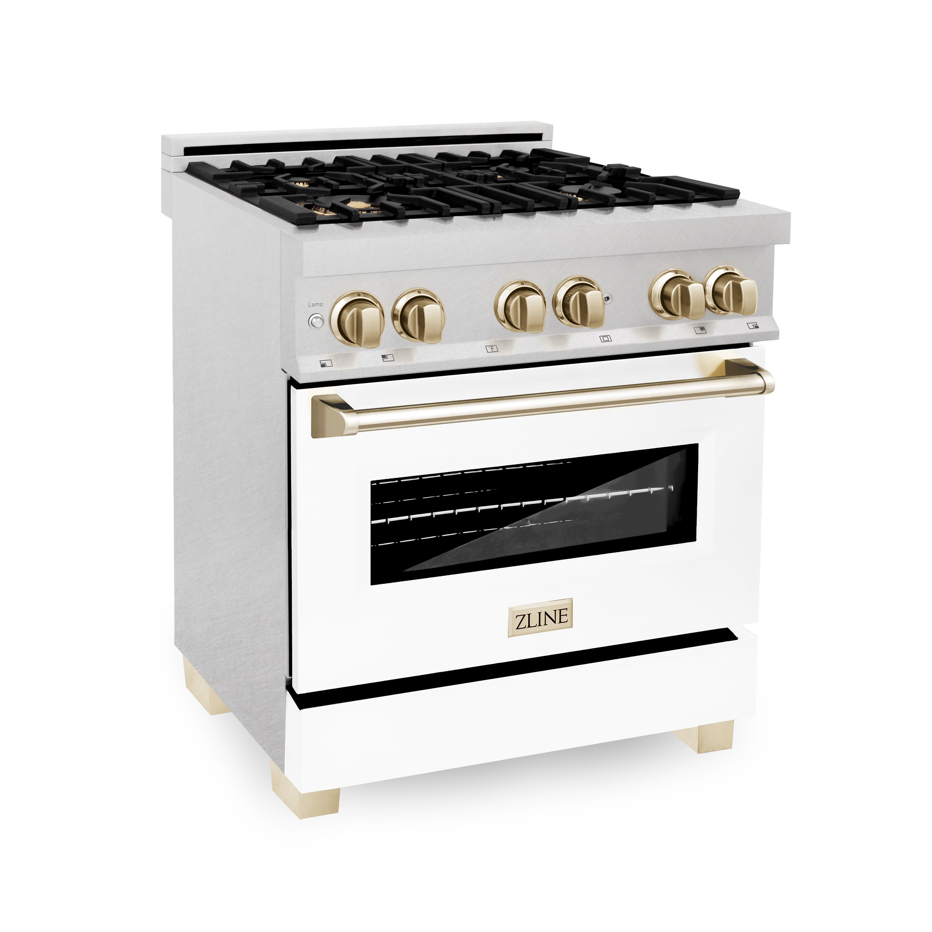 Z Line ZLINE RASZWM30G Autograph Edition Series 30 Inch Natural Gas, Dual Fuel Freestan