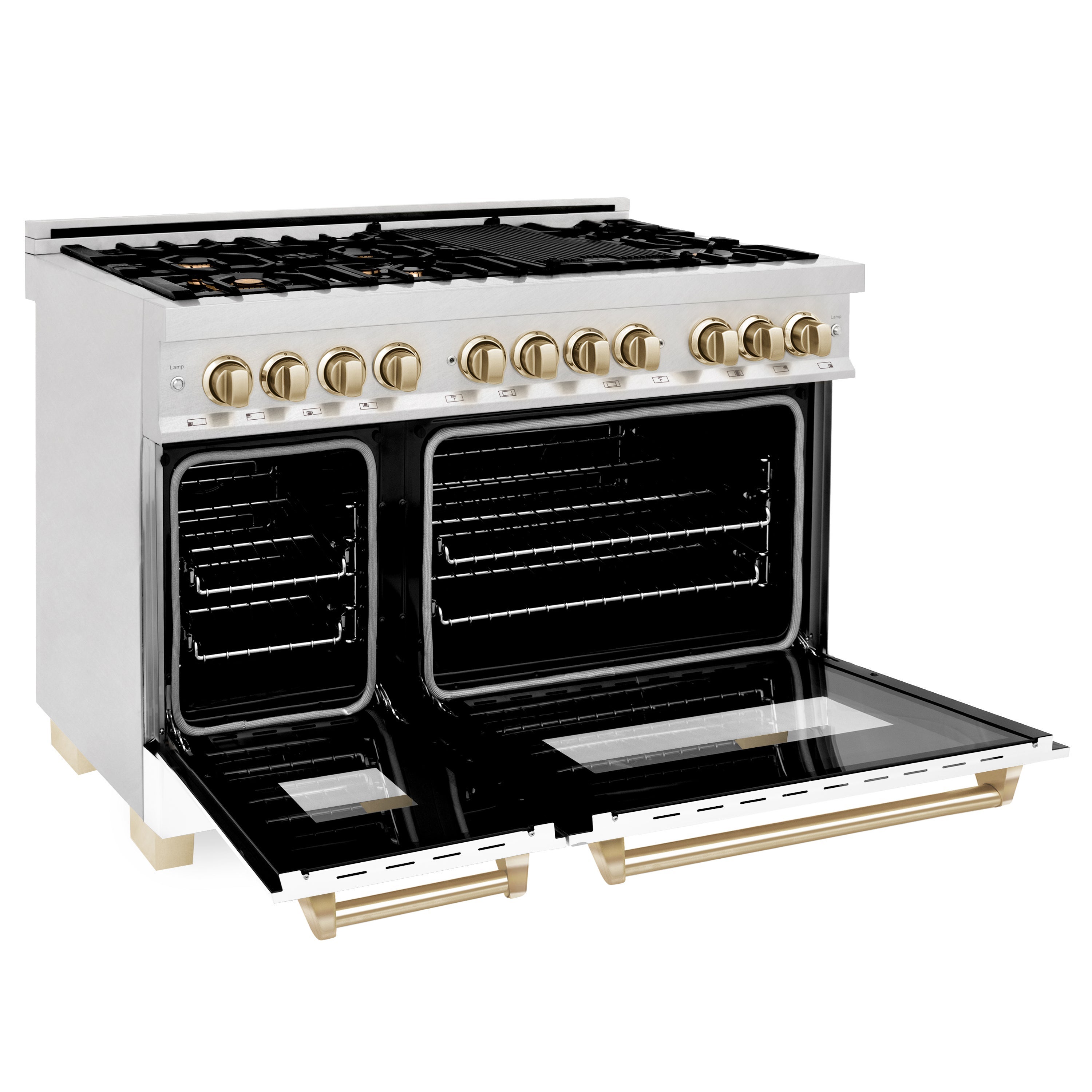 Z Line ZLINE RASZWM48CB Autograph Edition Series 48 Inch Natural Gas, Dual Fuel Double
