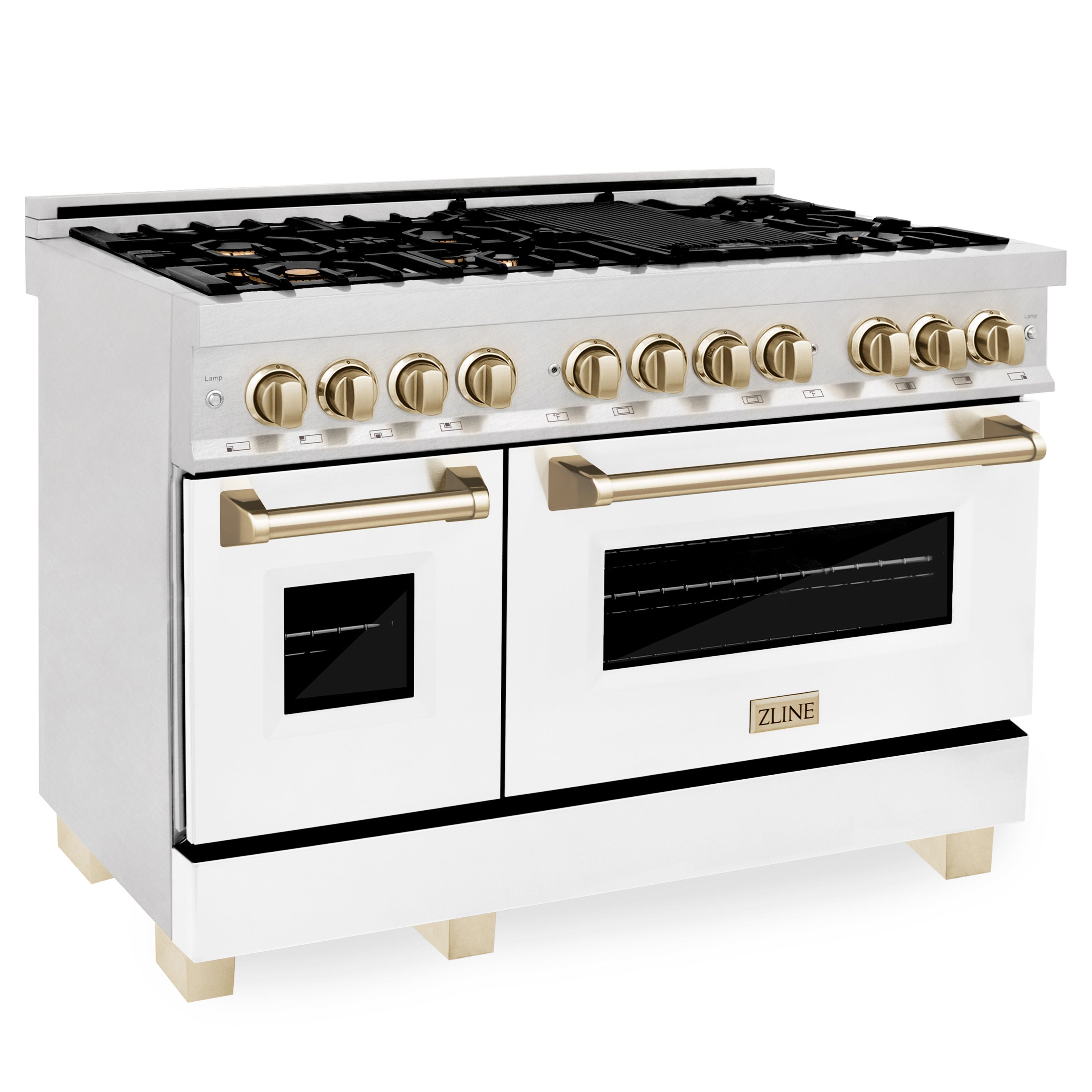 Z Line ZLINE RASZWM48G Autograph Edition Series 48 Inch Natural Gas, Dual Fuel Double O