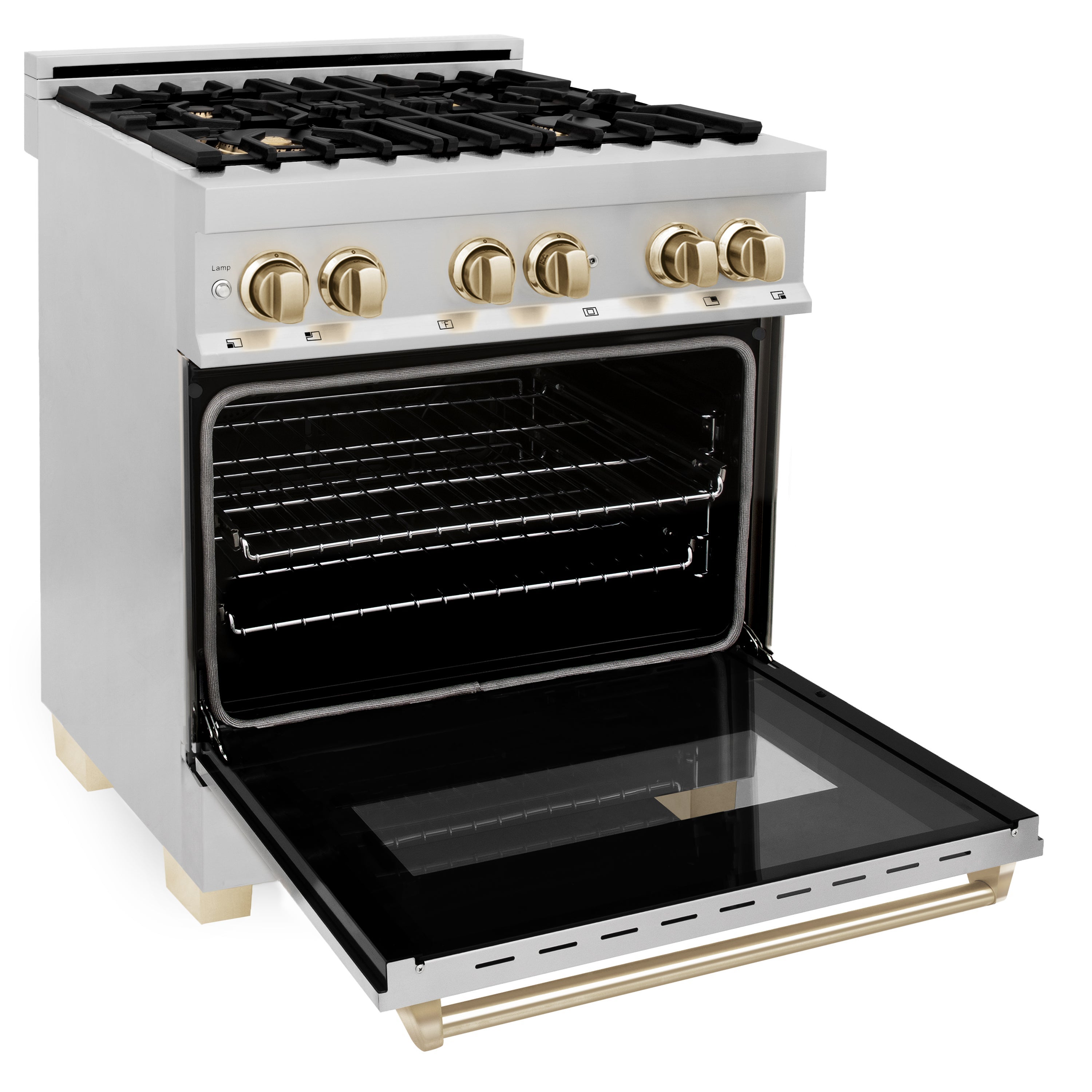 Z Line ZLINE RAZ30CB Autograph Edition Series 30 Inch Natural Gas, Dual Fuel Freestandi