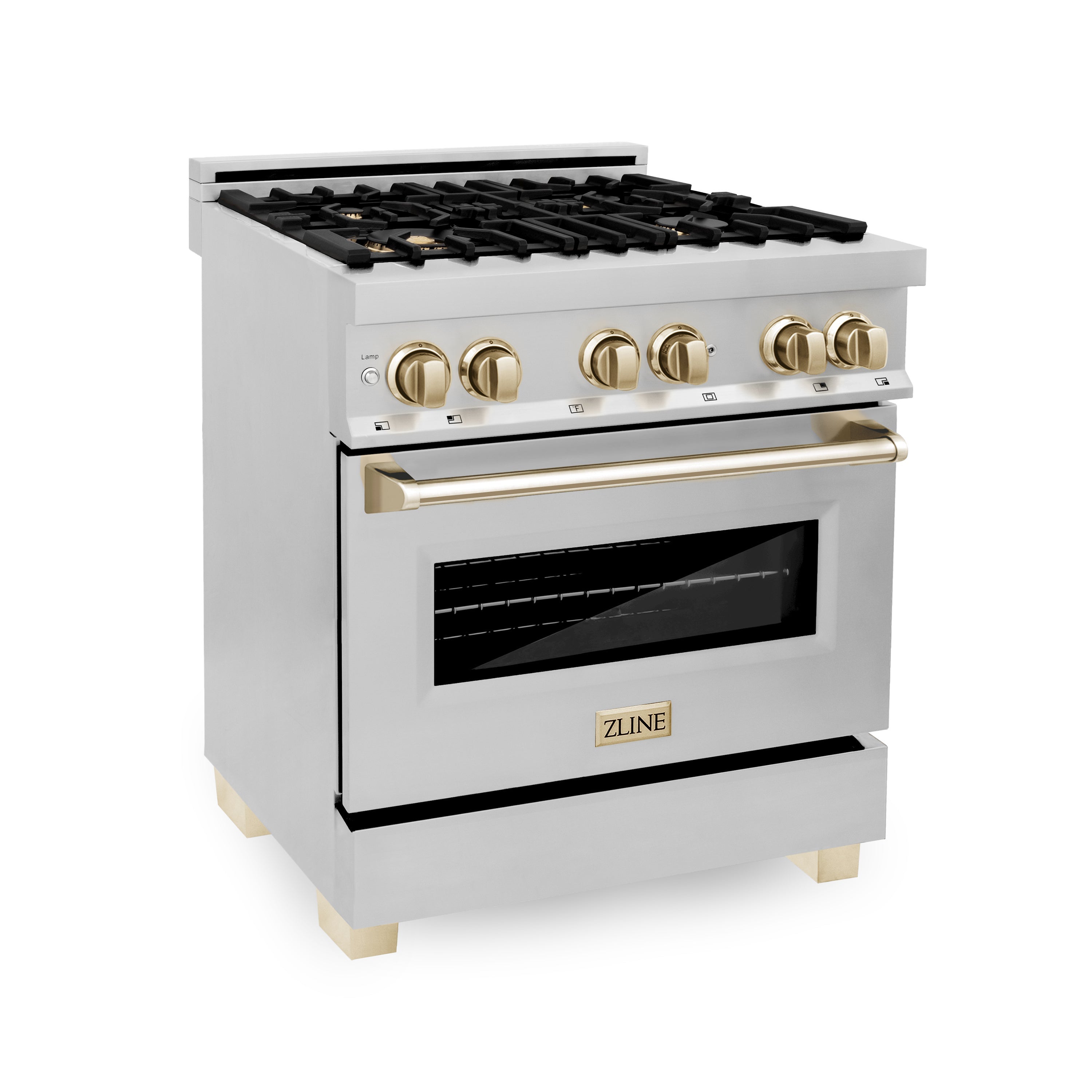 Z Line ZLINE RAZ30G Autograph Edition Series 30 Inch Natural Gas, Dual Fuel Freestandin