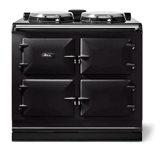 AGA AER7339BLK  Classic Cast Iron Series 39 Inch Electric Freestanding Range